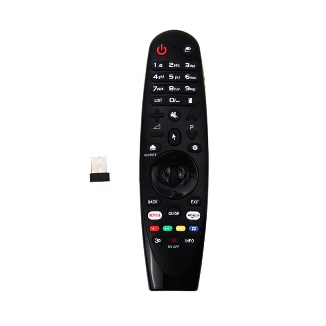 New 2.4G Wireless universal Remote Controller air fly mouse With the USB receiver adapter
