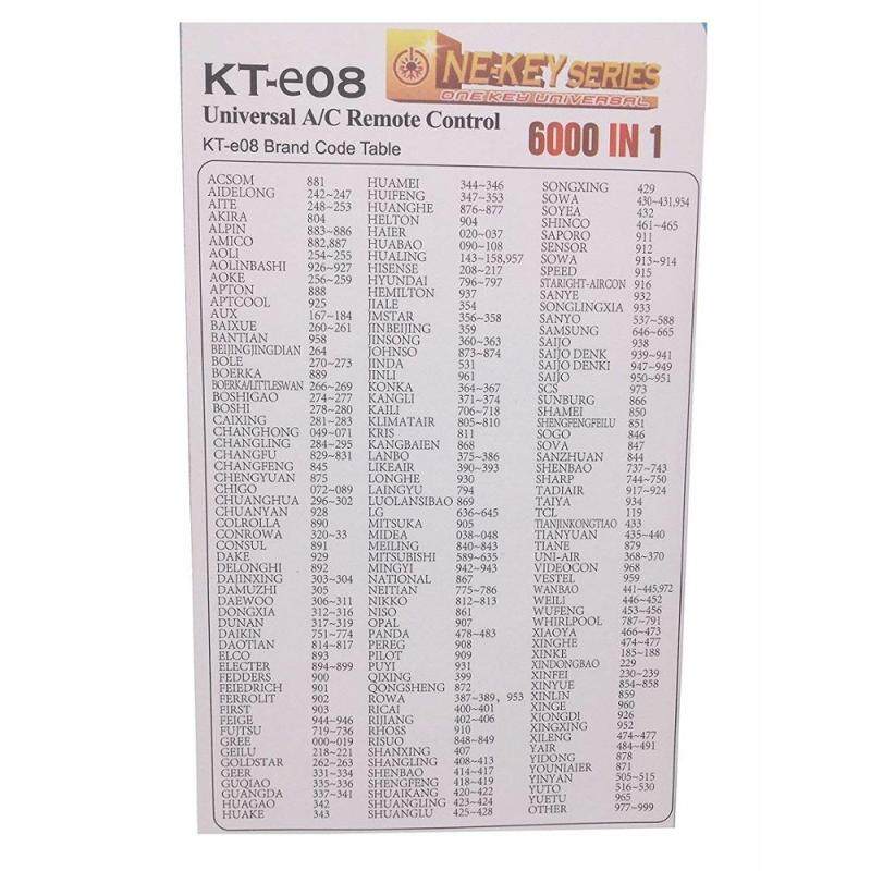 Kt E08 6000 Codes In 1 Air Conditioner Universal Remote Control Wholesale Kt E08 6000 Codes In 1 Air Conditioner Universal Remote Control From China On Frankever Multimeter Remote Control Wood Burning Kit Soldering Iron