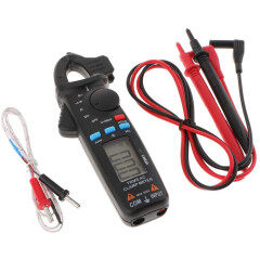 Clamp Multimeter True Rms, Digital Clamp Meter Auto-Ranging Non-Contact Voltage Tester 6000 Counts AC/DC Voltage Tester