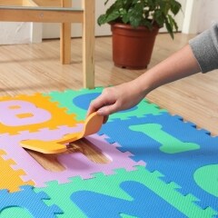 Tapis de sol de puzzle de tatami éducatif de tapis de mousse d'EVA non toxique en gros