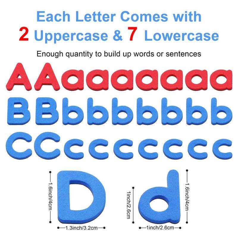 Custom abc plastic magnetic alphabet letters light board set combination