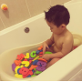 2020 New Arrival Eva 36 Color Pieces Alphabet Tape Infants Young Children Swimming Bath Early Education Foam Bath Toys