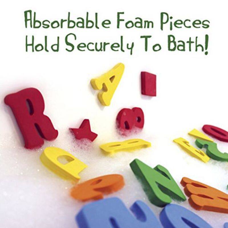 Colorful printed tub town baby foam bath toys (letter and number) kids bath toys for toddlers learn letters numbers