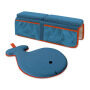Factory Custom baby easy bath kneeler whale animals and elbow pad set