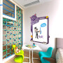 2020 new design animal whiteboard magnet wall sticker for kids,  magnetic  whiteboard for doodling drawing