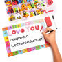 Wholesale children's toy painting whiteboard abc magnetic letters set