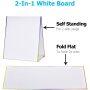 Educational small stand-able magnetic toy foldable whiteboard for kids