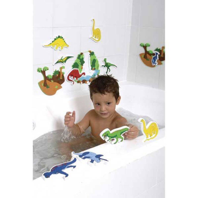 Custom design dinosaur baby tub town foam bath toys for kids baby bath learning baby bath toy organizer  learning toys for kids