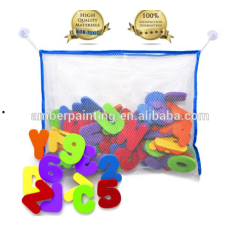 36 piezas de letras y números de espuma EVA para bañera de bebé, juguete flotante