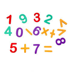 2020 nuevo imán magnético de letras y números del alfabeto eva para educar a los niños en la diversión