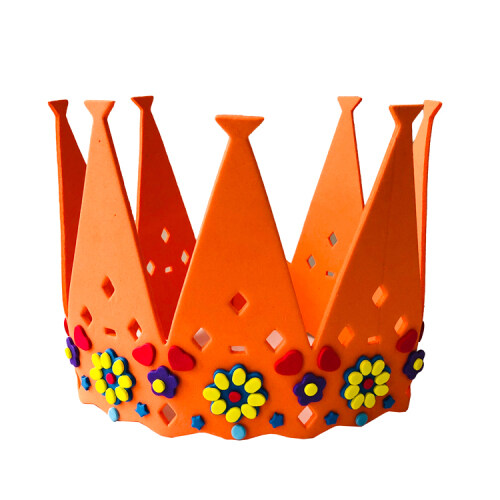 EVA foam hat custom crown design foam party hat for birthday