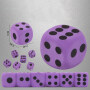 High quality custom eva foam dice toys