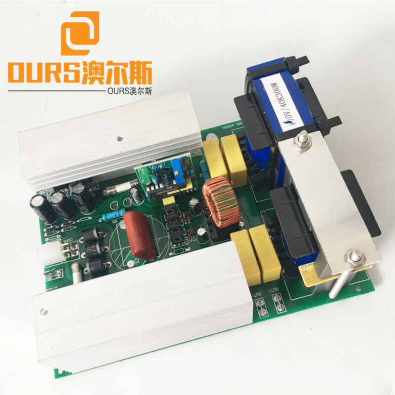 Ultrasonic generator PCB with temperature controller &timer &power adjustable 100w-600w for ultrasonic cleaning