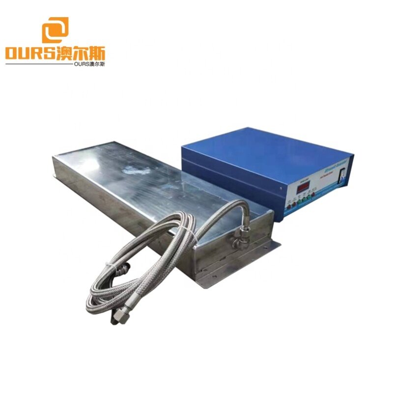 40KHZ 1000W Water Tank Immersible Ultrasonic Transducer Box For Industrial Hardware Mold Cylinder Washing