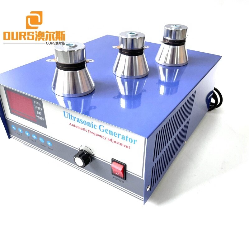 600W Low Power 28KHZ Pulse Wave Ultrasonic Circuit Power Source For Making Compressor Parts Cleaning Equipment