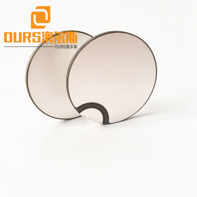 38*10mm Piezoelectric Ceramic Element Disk Pzt-4/Pzt-8 For Ultrasonic Fish Finder