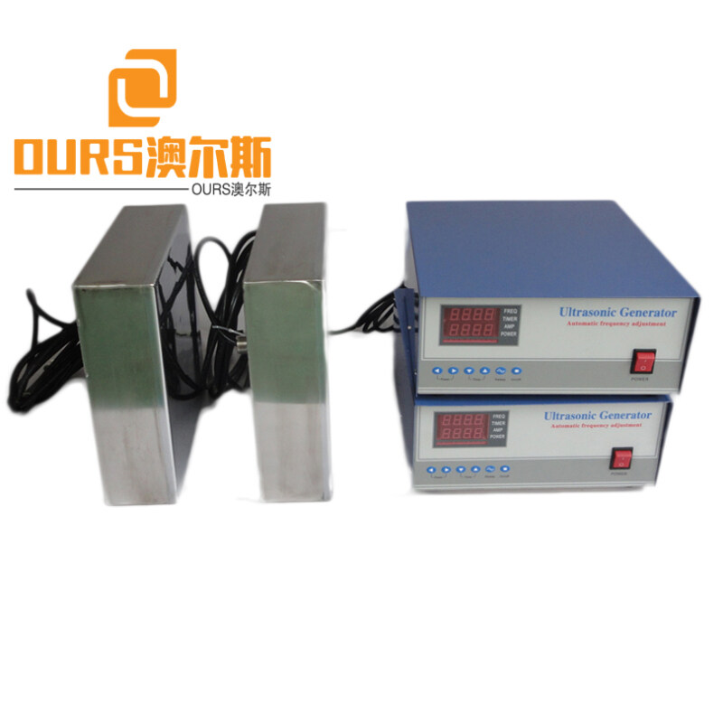 25Khz/40khz/80khz Multi Frequency 1200W Submersible Transducer Box Ultrasonic for Cleaning