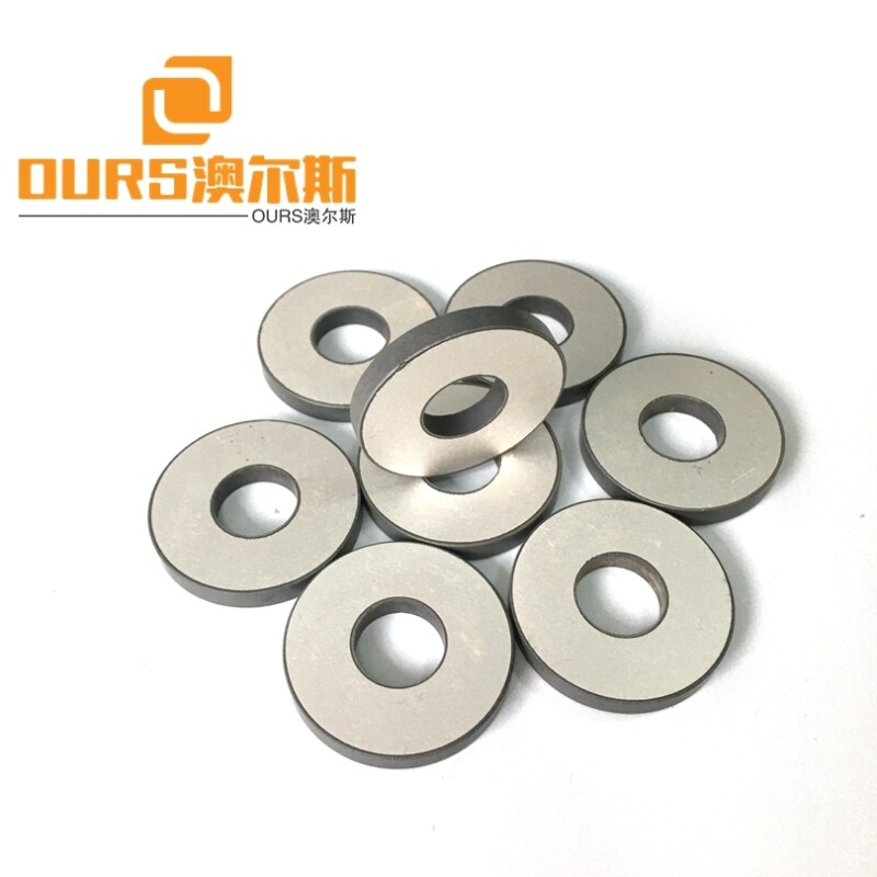 Customized 35X15X5mm PZT4 or PZT8 Ultrasoic Cleaning Ring Piezoelectric Ceramic