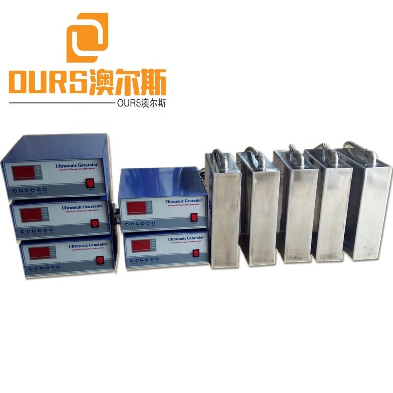 1800W 40khz/28khz Submersible Type Ultrasonic Cleaning Transducer and generator for parts cleaning
