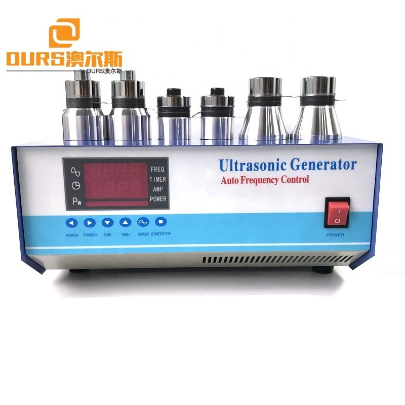 Industrial Cleaning Acoustics Power Supply Ultrasonic Multi Frequency Wave Generator 40K/70K/100K/170K Cleaning Power Generator