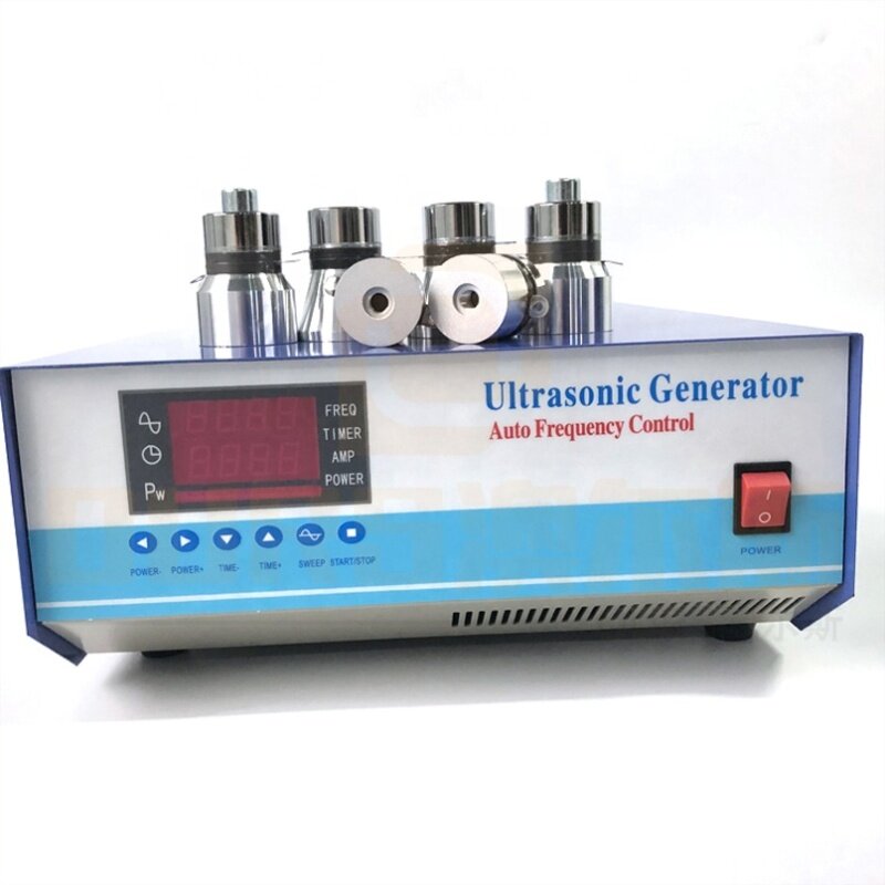 1200W Multi Frequency Ultrasonic Washer Power Generator Washing Ultrasound Sweep Frequency Generator For Industrial Washing