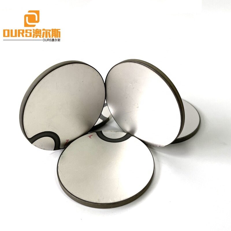 PZT4 Piezo Material Round Plate Ceramic Piezoelectric Ceramics As Ultrasonic Cleaning Sensor Parts