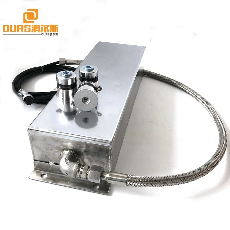 Industrial Clean Bath Ultrasonic Submersible Transducer Kits 28khz For Washing Locomotive Internal Combustion Engine Parts
