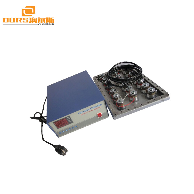 1500W Factory wholesale 20/25/28/40Khz  frequency ultrasonic cleaning generator with transducer pack