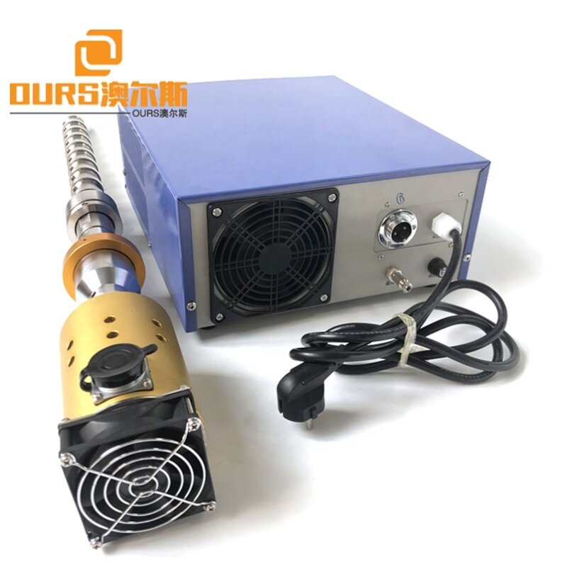1000W Immersible Ultrasonic Titanium Alloy Tube Transducer Industry Reactor Kits 20KH With Ultrasonic Cleaning Generator