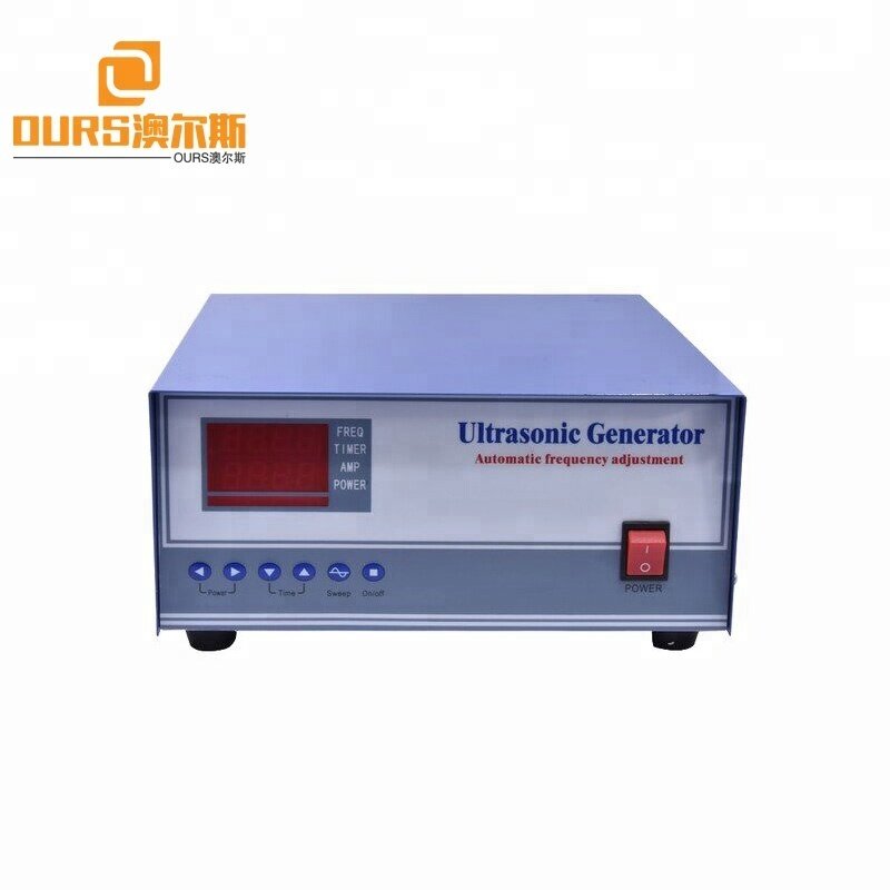 28k/40k/600W Multi Frequency Digital Ultrasonic  Cleaning Generator