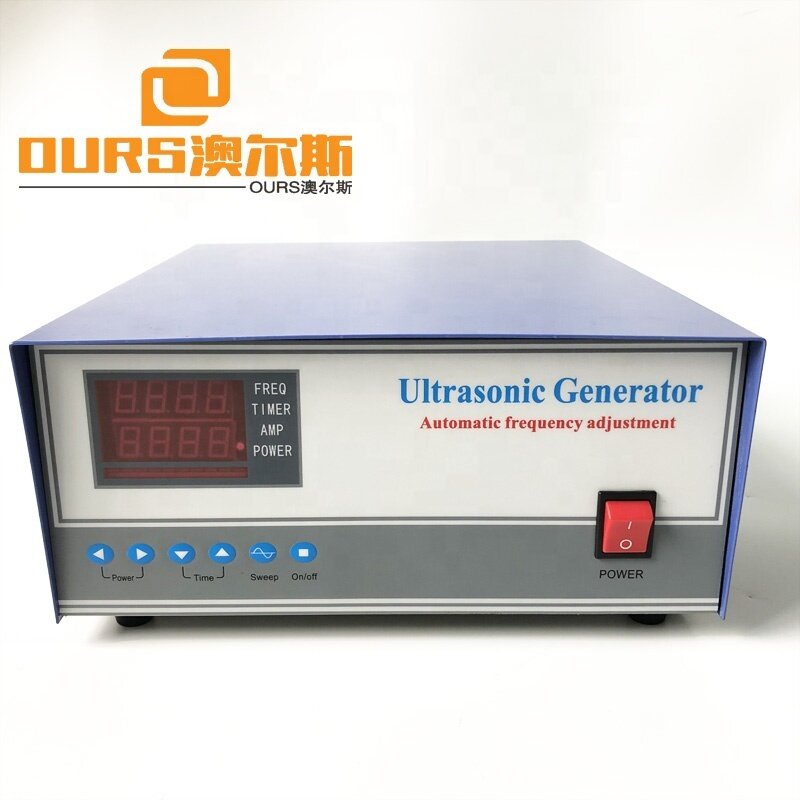 Time Adjustable Digital Ultrasonic Cleaner Pulse Generator For Washing Machine 20-40K