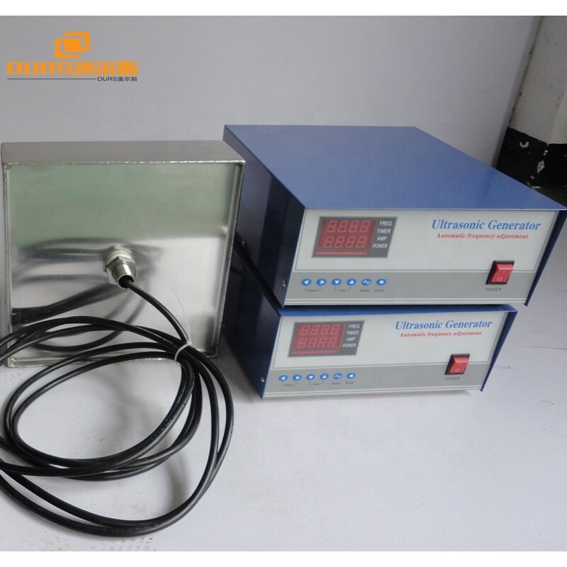 5000W Side Type Submersible ultrasonic Transducer with generator  For Auto Parts Cleaning