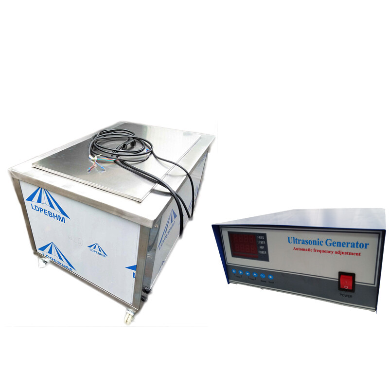 40khz 80khz Double frequency ultrasonic cleaner Single Tank for gear hydraulic pumps hydraulic jacks sand blaster cleaner