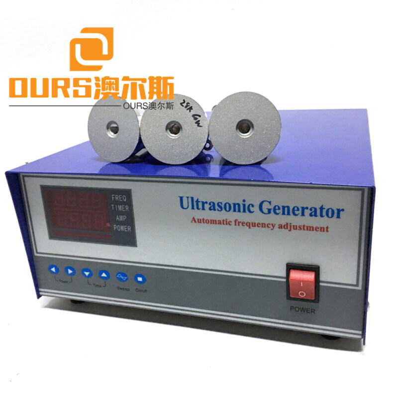 Different Frequency Adjustable Digital Ultrasonic Generator Ultrasonic Cleaning Transducer Driver