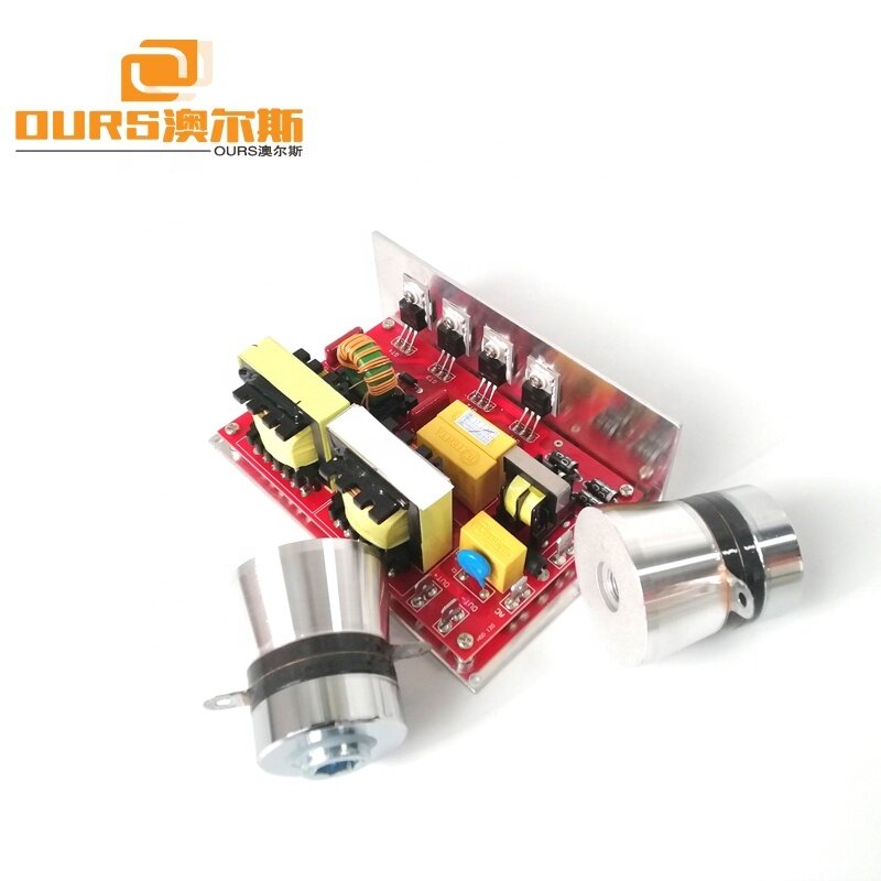 120W Ultrasound Transducer Driver 40KHz PCB Power Supply With Ultrasonic Transducers 40KHz 60W For Ultrasonic Washer