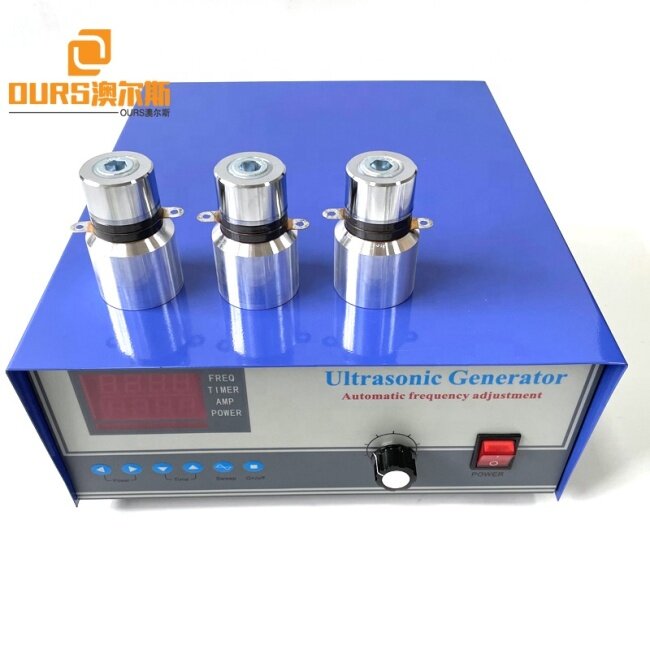 Low Price China Made Ultrasonic Circuit Generator For Cleaning Hardware Parts Instrument Wrench 200KHZ 600W