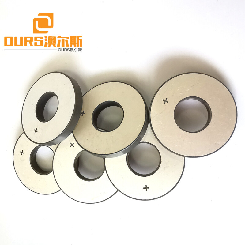 38.1*13*6.35mm P44 Material Piezoelectric Ceramic Rings  For Ultrasonic Cleaner Transducer