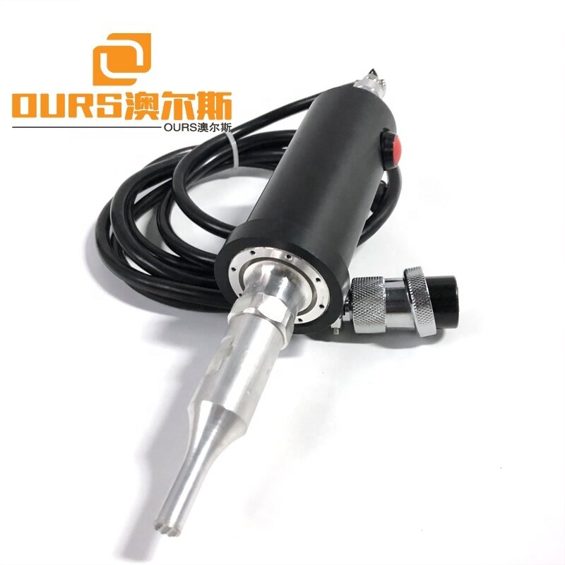 40KHZ Ultrasonic Embossing System / Standard Ultrasound Spot Welding Equipment With Transducer Connector