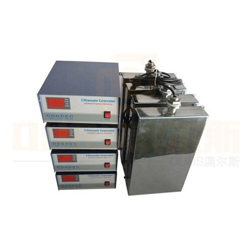316 Stainless Steel Material Immersible Type Ultrasonic Cleaner Board 2000W 17K-40K Single Frequency Transducer Plate