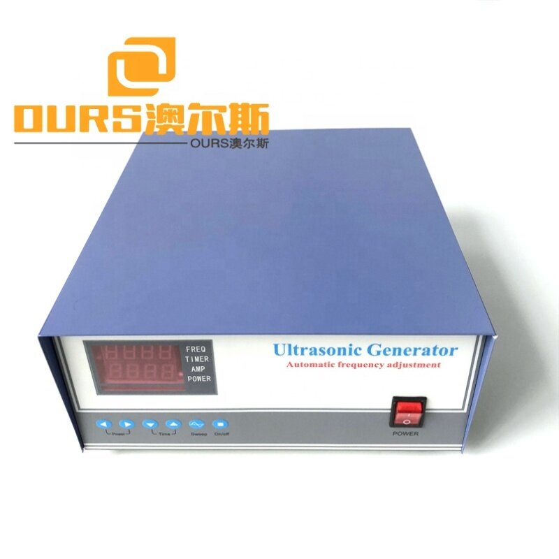 20K-40K Optional Single Frequency Ultrasonic Cleaning Signal Generator Mechanical Cleaner Transducer Tank Power Generator