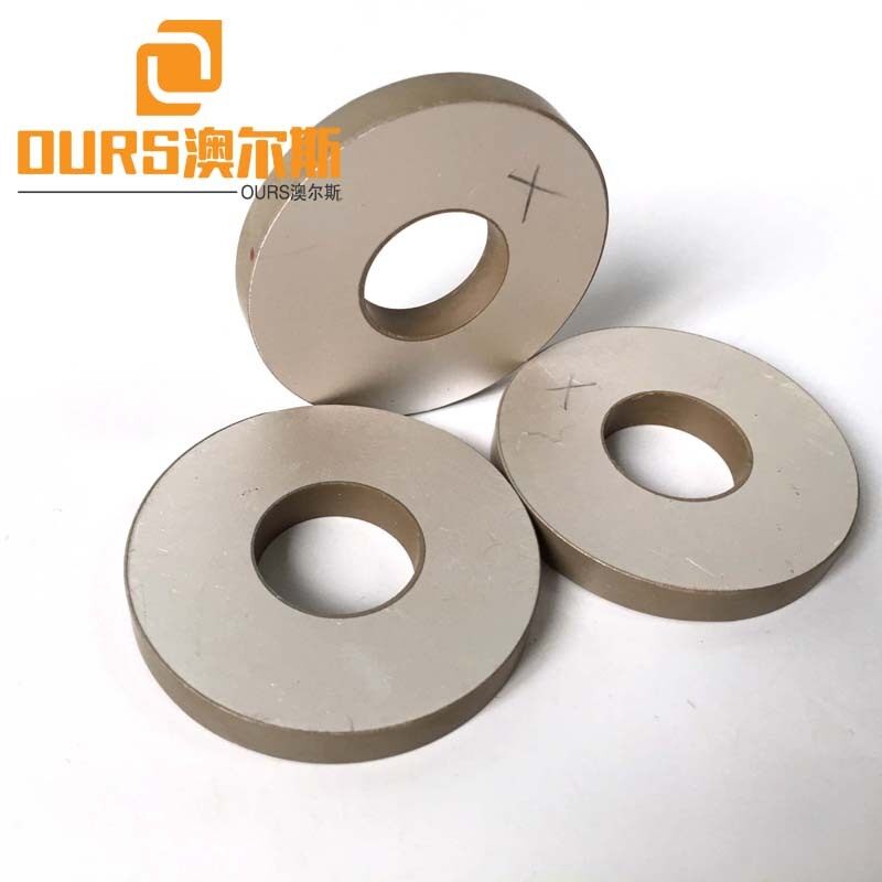 Customized 50*17*6.5MM PZT8 ultrasonic piezoceramic ring For Ultrasonic welding vibrator transducer