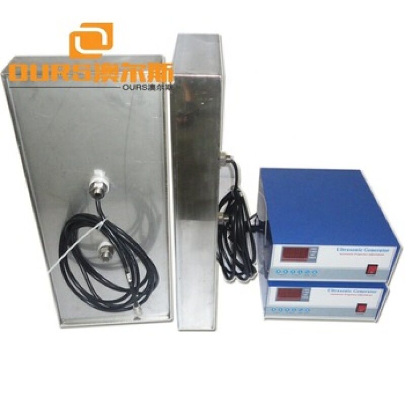 Custom-made 1000W 40khz/100khz Multi-frequency Immersible Ultrasonic Transducer Pack For Ultrasound Cleaner