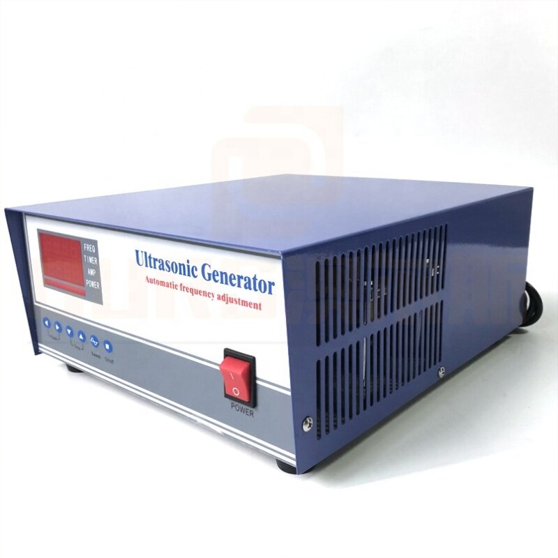 Industrial Cleaning PCB Machine Digital Ultrasonic Pulse Generator 1000W Sweep Frequency Ultrasonic Circuit Generator With CE
