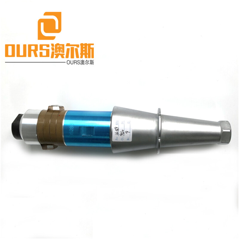 Heat Resistance Ultrasonic Converter For Plastic Welding Machine Sensor 2600W Ultrasonic Transducer