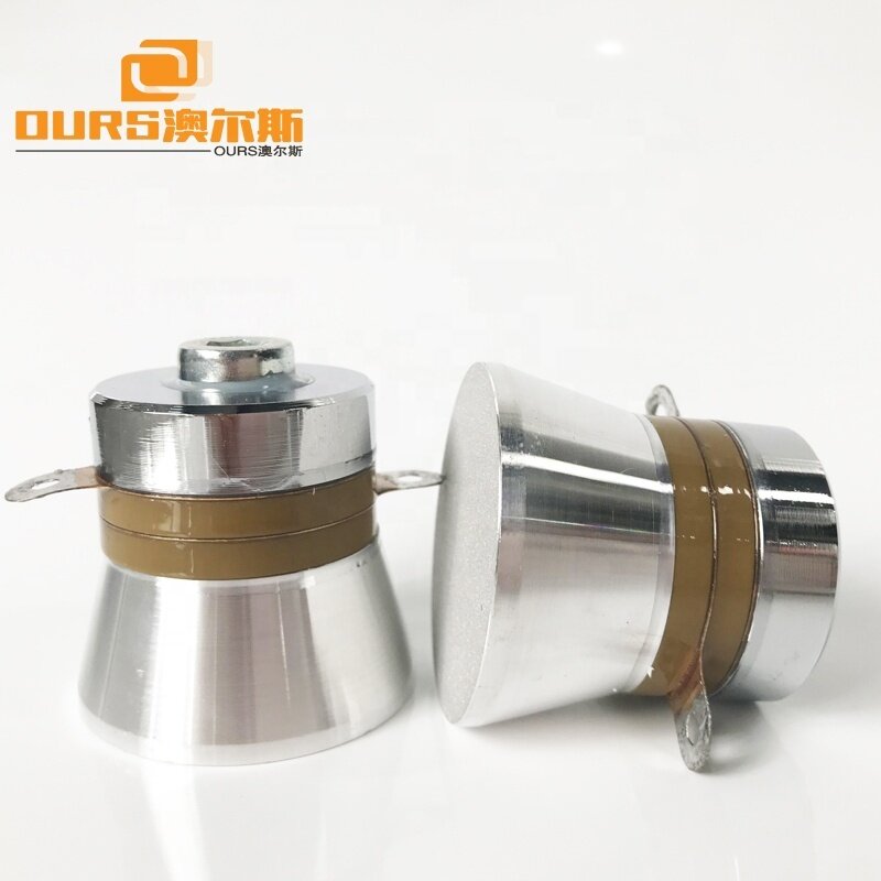 Frequency Piezoelectric Ultrasonic Transducer 40KHz Ultrasonic Transducer  For Cleaning Machines