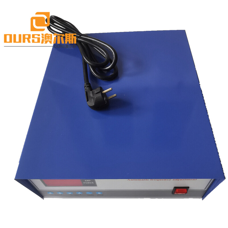 600W Ultrasonic Generator Use For Ultrasonic Cleaner SUS Tank With High-frequency Piezoelectric Ceramic Transducer
