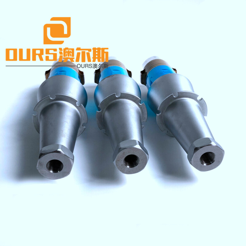 20khz 2000w Non-woven fabric Ultrasound ultrasonic welding transducer and Boosters for plastic welding