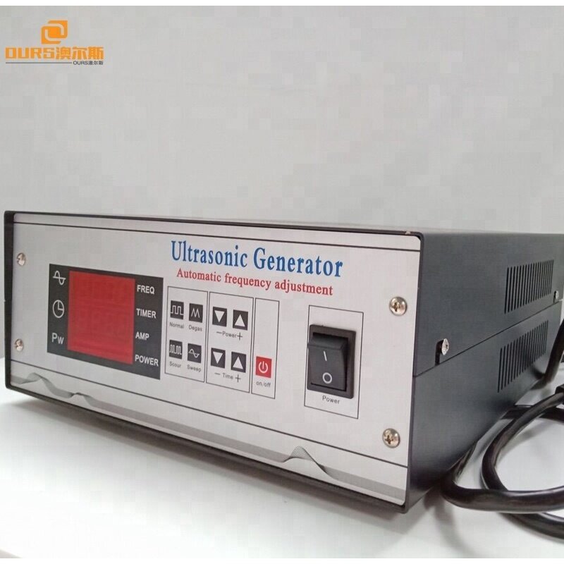 Time / Frequency Depth Setting Ultrasound generator Real Time Distributed Control for ultrasonic cleaning machine