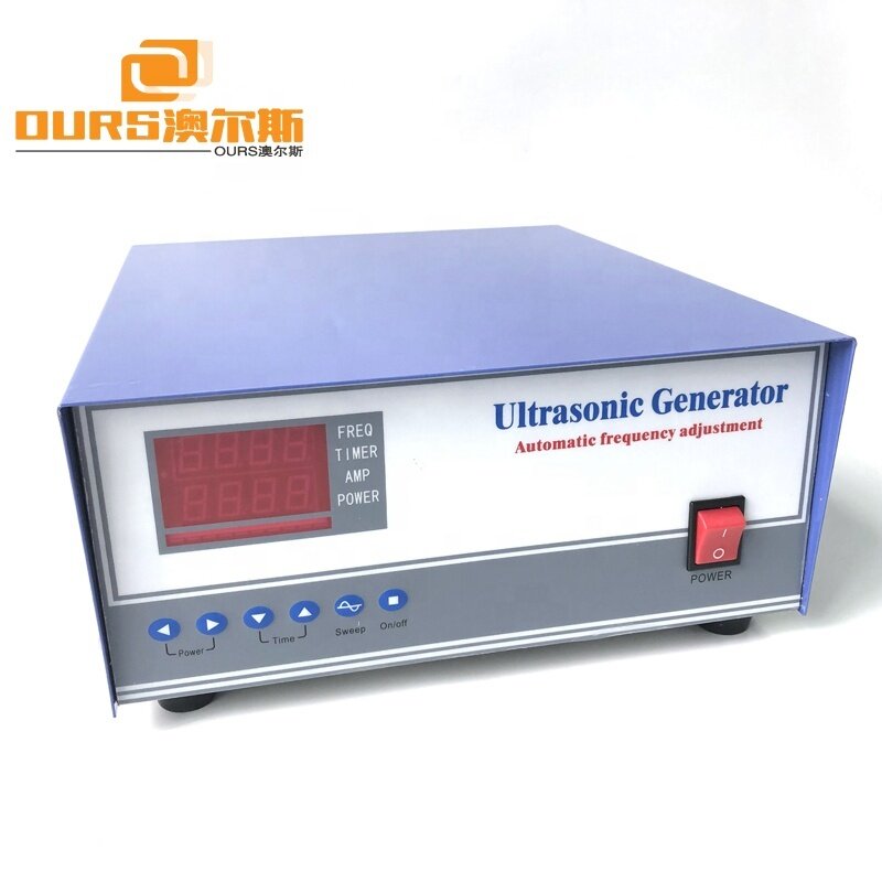 1800W Industrial Ultrasonic Cleaner Component 20KHz-40KHz Ultrasonic Power Generator