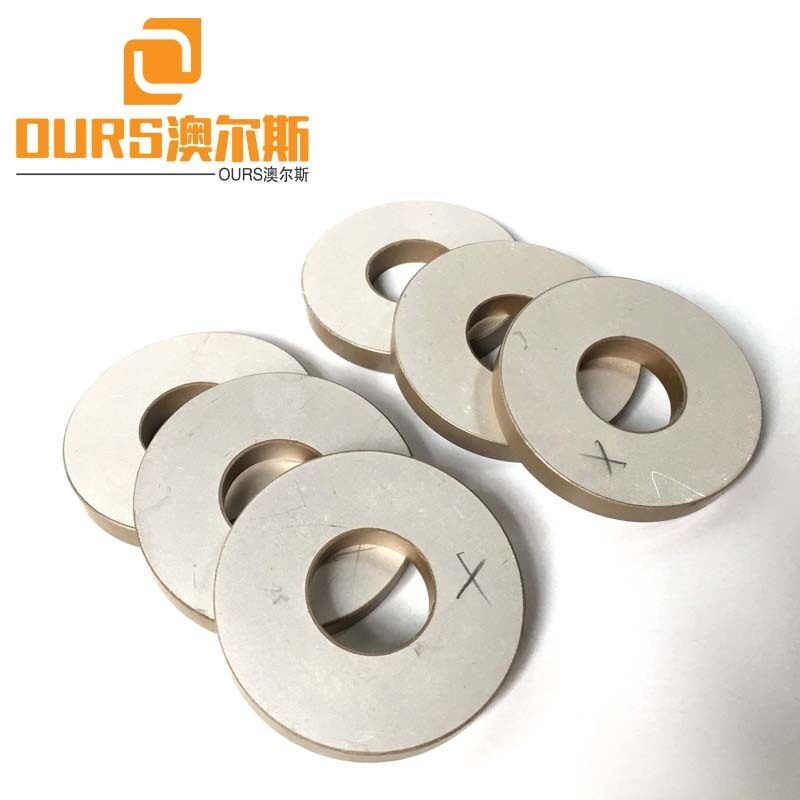 Customized 50*17*6.5MM PZT8 ultrasonic piezoceramic ring For Ultrasonic welding vibrator transducer